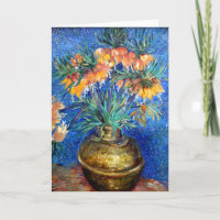 Kievitsbloemen in koperen schaal: Vincent Van Gogh