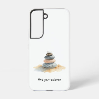 Kiezels Vind je Evenwicht Samsung Galaxy Hoesje