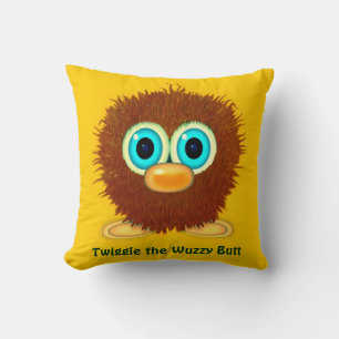 Kiezen met de luie Wuzzy Butt Pillow voor Kinderka Kussen
