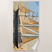 kiezer strandlaken (Voorkant)