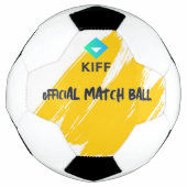 KIFF 2023 Officiële Match Ball Voetbal (Voorkant)