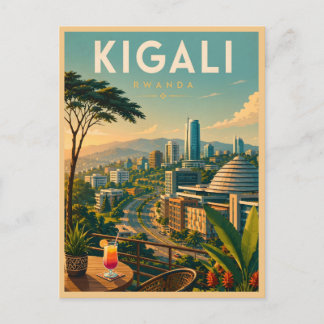 Kigali Rwanda Briefkaart