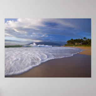 Kihei Beach, Maui, Hawaï, VS Poster