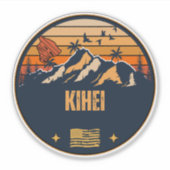 Kihei, Hawaï Sticker (Voorkant)