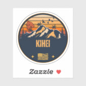 Kihei, Hawaii Sticker (Vel)