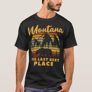 Kihing Natuur Montana de laatste beste plek T-shirt