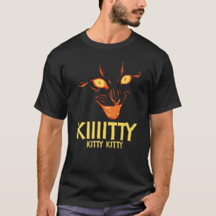 Kiiiitty Kitty Kitty Sarcasme Ironische Meisje Vro T-shirt
