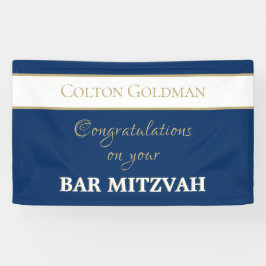 Kijk! Aangepaste balk Mitzvah Spandoek