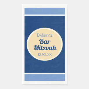 Kijk! Aangepaste handdoeken voor Mitzvah-gasten Servet