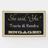 Kijk! Aangepaste service-partijbanner Spandoek (Horizontaal)