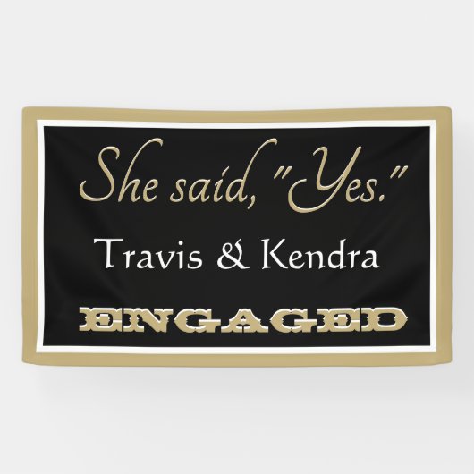 Kijk! Aangepaste service-partijbanner Spandoek (Horizontaal)