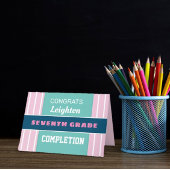 Kijk! Aangepaste voltooiingskaart van zevende rang Kaart