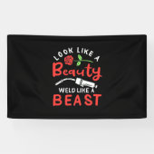 Kijk als een mooie las spandoek (Horizontaal)