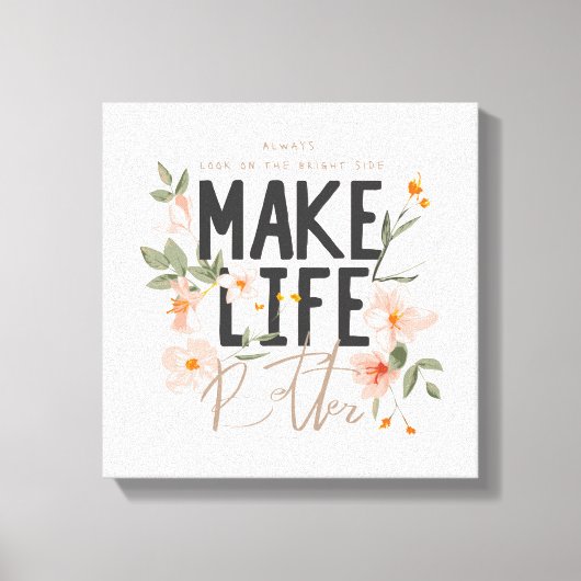 Kijk altijd op de BrightStor Canvas Afdruk (Voorkant)