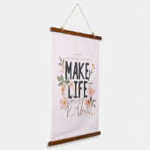 Kijk altijd op de BrightStor Hangend Wandkleed (Gebogen)