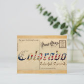  Kijk Colorado Oud Briefkaart (Staand voorkant)