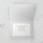 Kijk! DEAN'S LIST Scholar-congratkaart Kaart (Binnen)