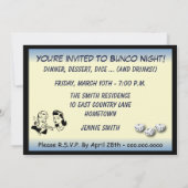 Kijk eens hoeveel Bunco's ik heb gerold. Kaart (Achterkant)