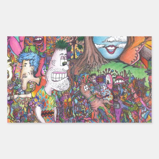 Kijk eens rechthoekige sticker (Voorkant)