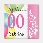 Kijk eens wie er 100 is | 00e verjaardag Magnet Magneet (Voorkant)