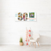 Kijk eens wie er 80 is Foto Collage 80th Birthday  Spandoek (Insitu)