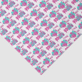 Kijk eens wie er 90 is | 90e verjaardag 2 - Roze e Tissuepapier (Detail)