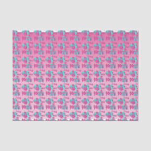 Kijk eens wie er 90 is 90ste verjaardag2 Roze en Tissuepapier