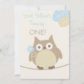 Kijk eens wie er een babyjongen is. kaart (Voorkant)