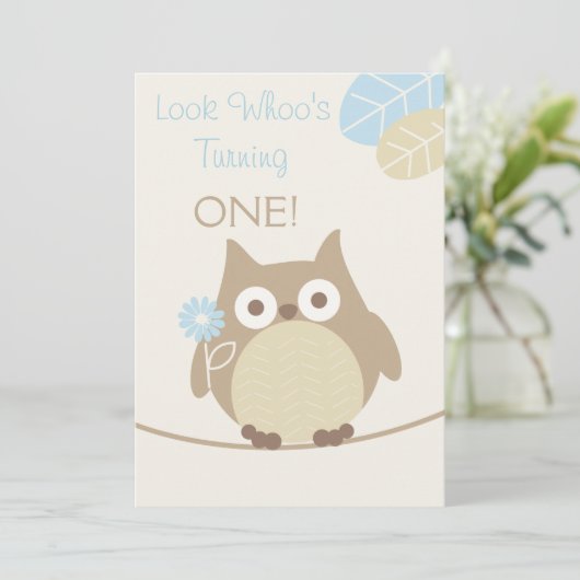 Kijk eens wie er een babyjongen is. kaart (Staand voorkant)