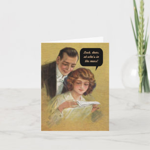 Kijk eens wie er in het nieuws is - Gefeliciteerd Kaart