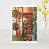 KIJK EN KEER DEZE KORTE TIJD VAN HET JAAR KAART (Gele Bloem)