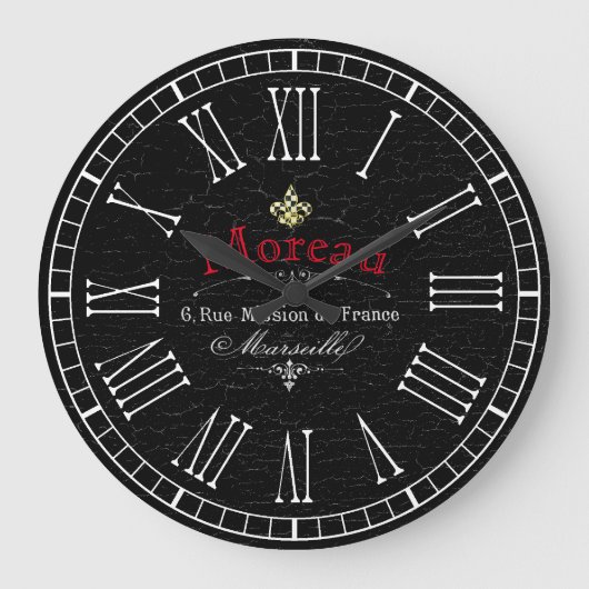  Kijk Frans personaliseren Grote Klok (Voorkant)