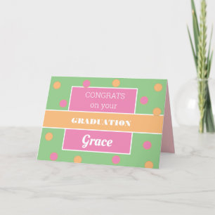 Kijk! Fun-afstuderen kaart! Kaart