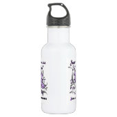 "Kijk" Gezond/Vlinder...Chiari Waterfles (Achterkant)