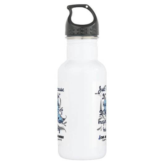 "Kijk" Gezond/Vlinder...CVS Waterfles (Achterkant)