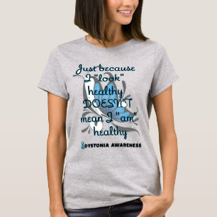 "Kijk" gezond/vlinder... dystonie T-shirt