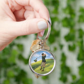 kijk Golfer Golf Sleutelhanger (Hand)