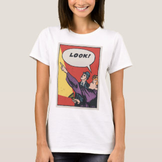 Kijk! Het ding in de lucht • Golden Era Comic Art T-shirt