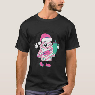 Kijk hier als een snack Stanley Tumbler Xmas T-shirt