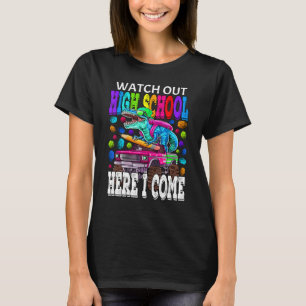Kijk hier naar de middelbare school. Ik kom Monste T-shirt