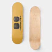 Kijk hier! skateboard (Voorkant)