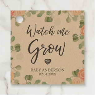 Kijk hoe ik Rustic Floral Greenery Boho Elegant kw Bedankjes Labels