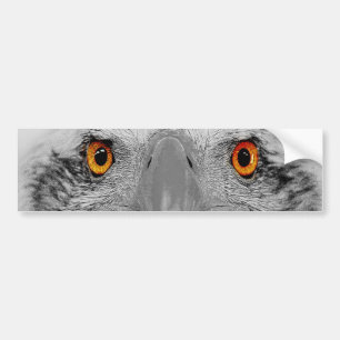 Kijk in mijn ogen bumpersticker