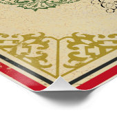  kijk Italiaans label Art Poster Perfect Poster (Hoek)