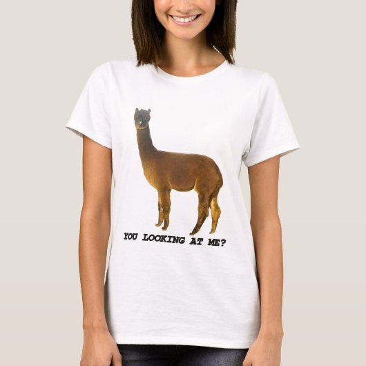 Kijk je naar me? t-shirt (Voorkant)