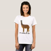 Kijk je naar me? t-shirt (Voorkant volledig)