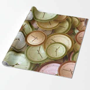 Kijk Klok Kantoor Werk School Club Shop Kristallen Cadeaupapier