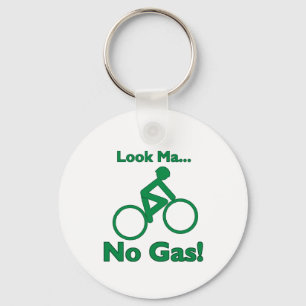 Kijk Ma, geen gas. Sleutelhanger