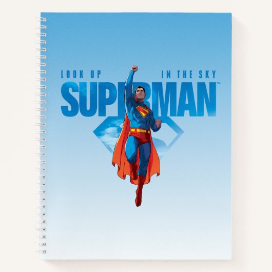 Kijk maar, het is Superman Notitieboek (Voorkant)
