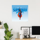 Kijk maar, het is Superman Poster (Thuiskantoor)